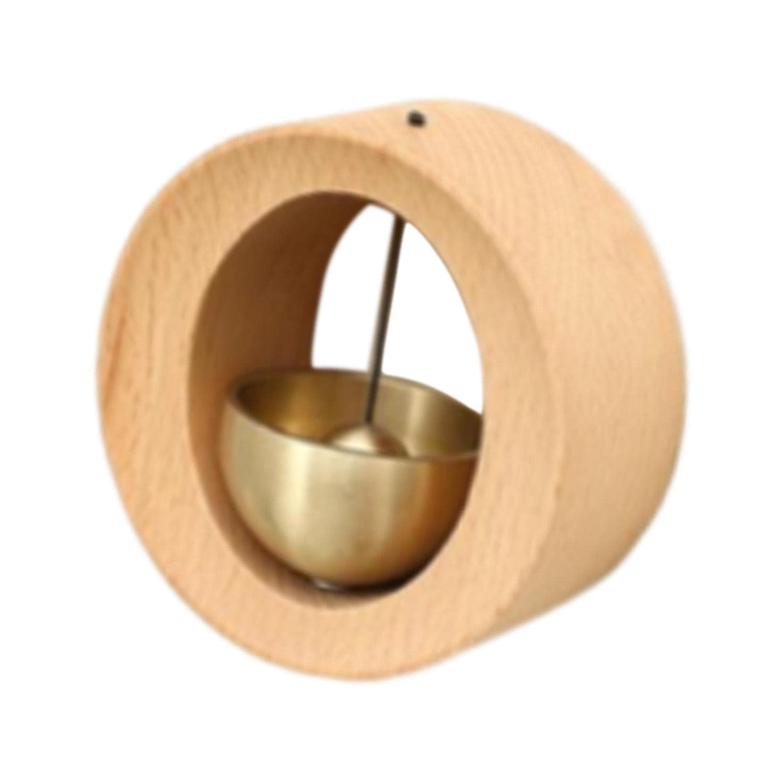 インド　真鍮と木のベル　鈴　大小8個セット　chahat インド 真鍮と木のベル 鈴 大小8個セット chahat